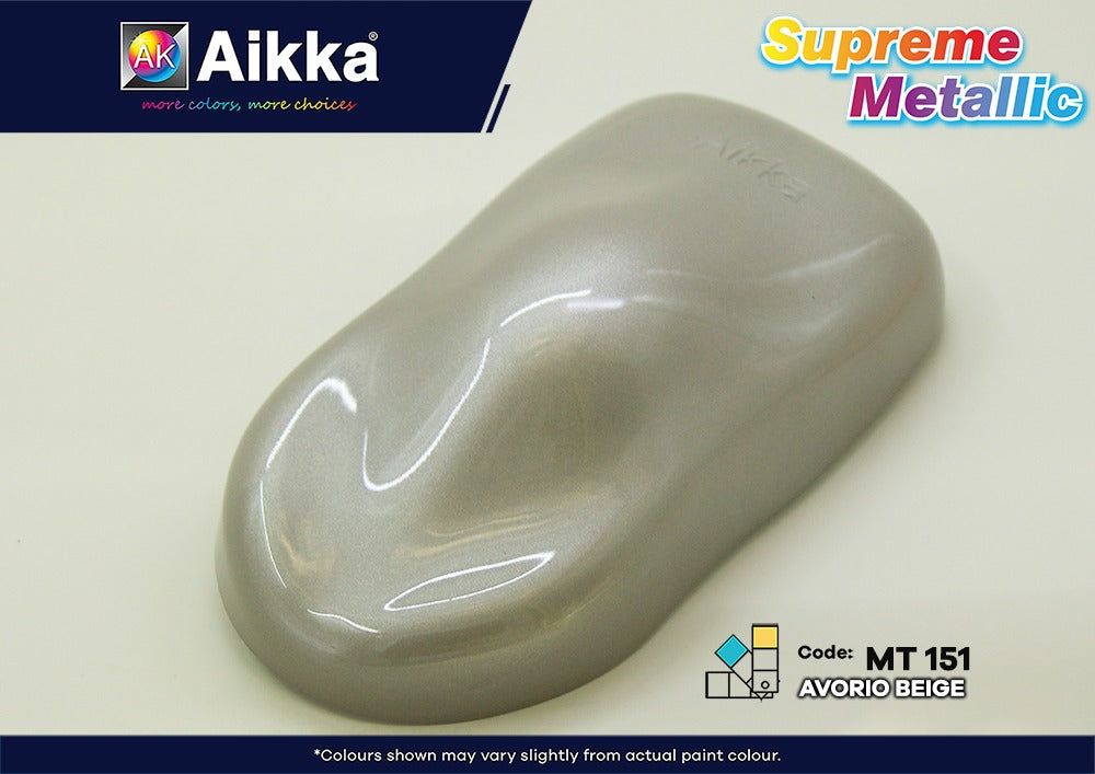 MT- PEINTURE SUPREME METALLIC COLOUR SERIES AIKKA - 190 couleurs