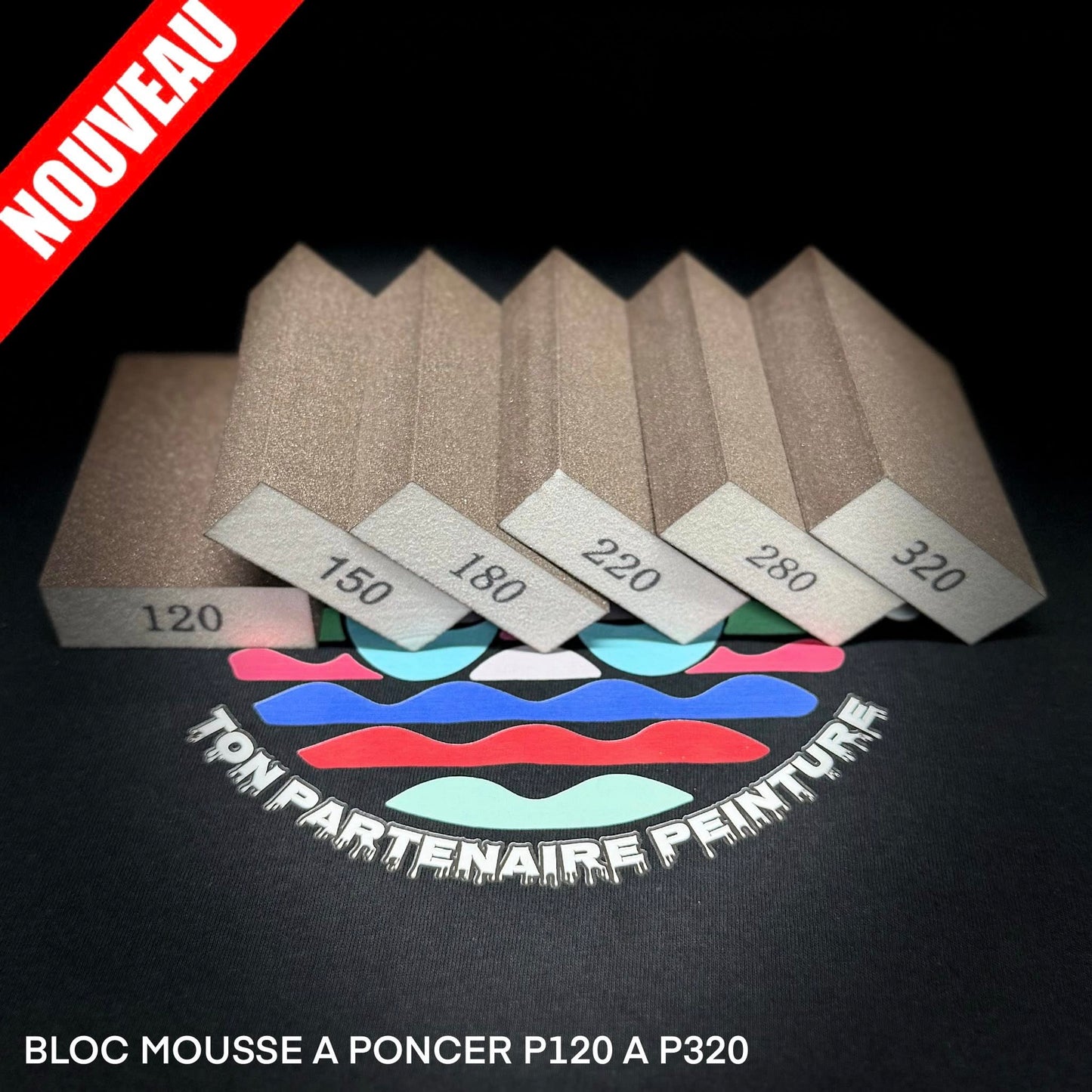 BLOC MOUSSE A PONCER P120 A P320
