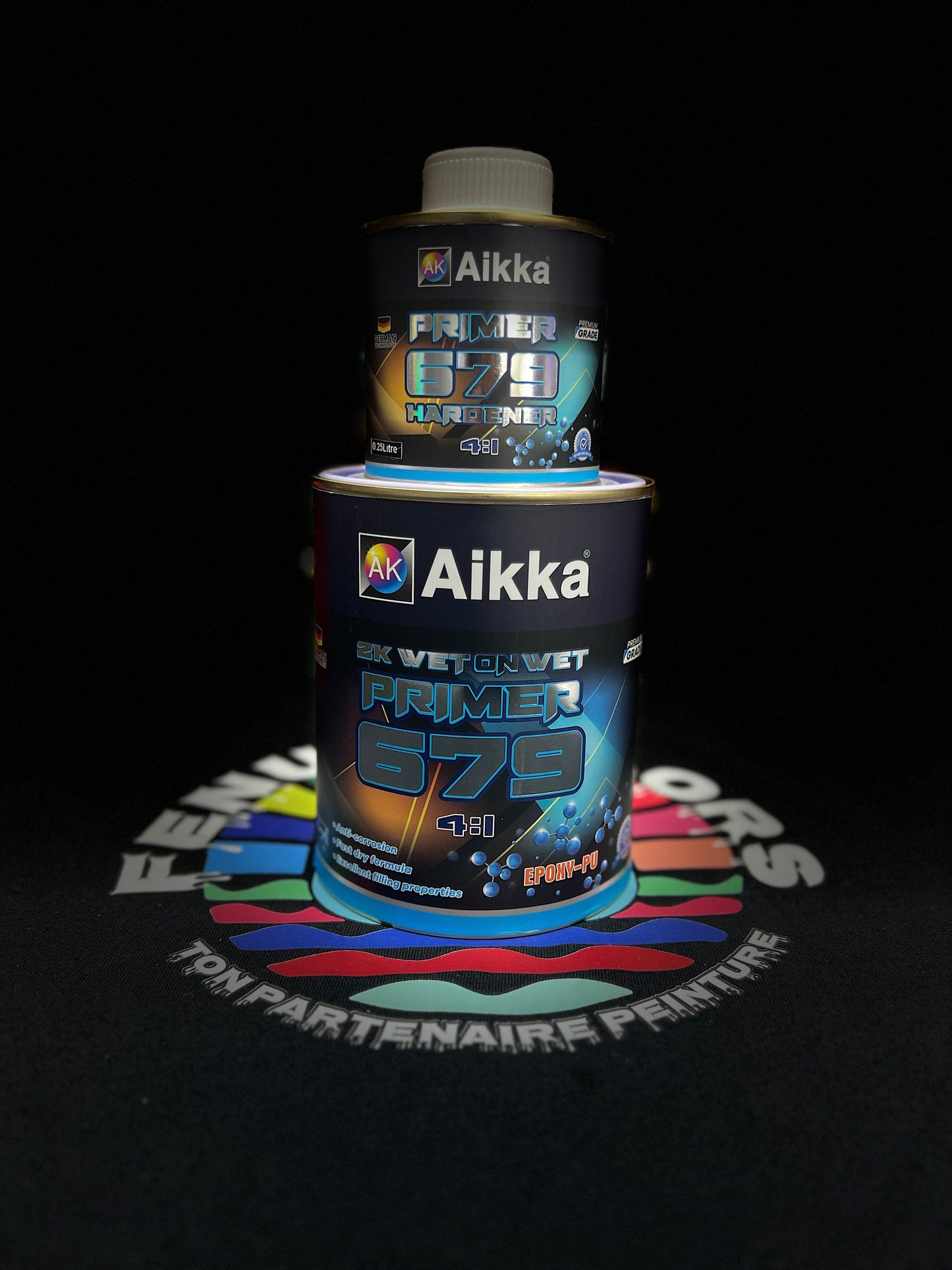 AK679 1.25L - PACK APPRET 2K ANTI-CORROSION 1L + 0.25L DURCISSEUR