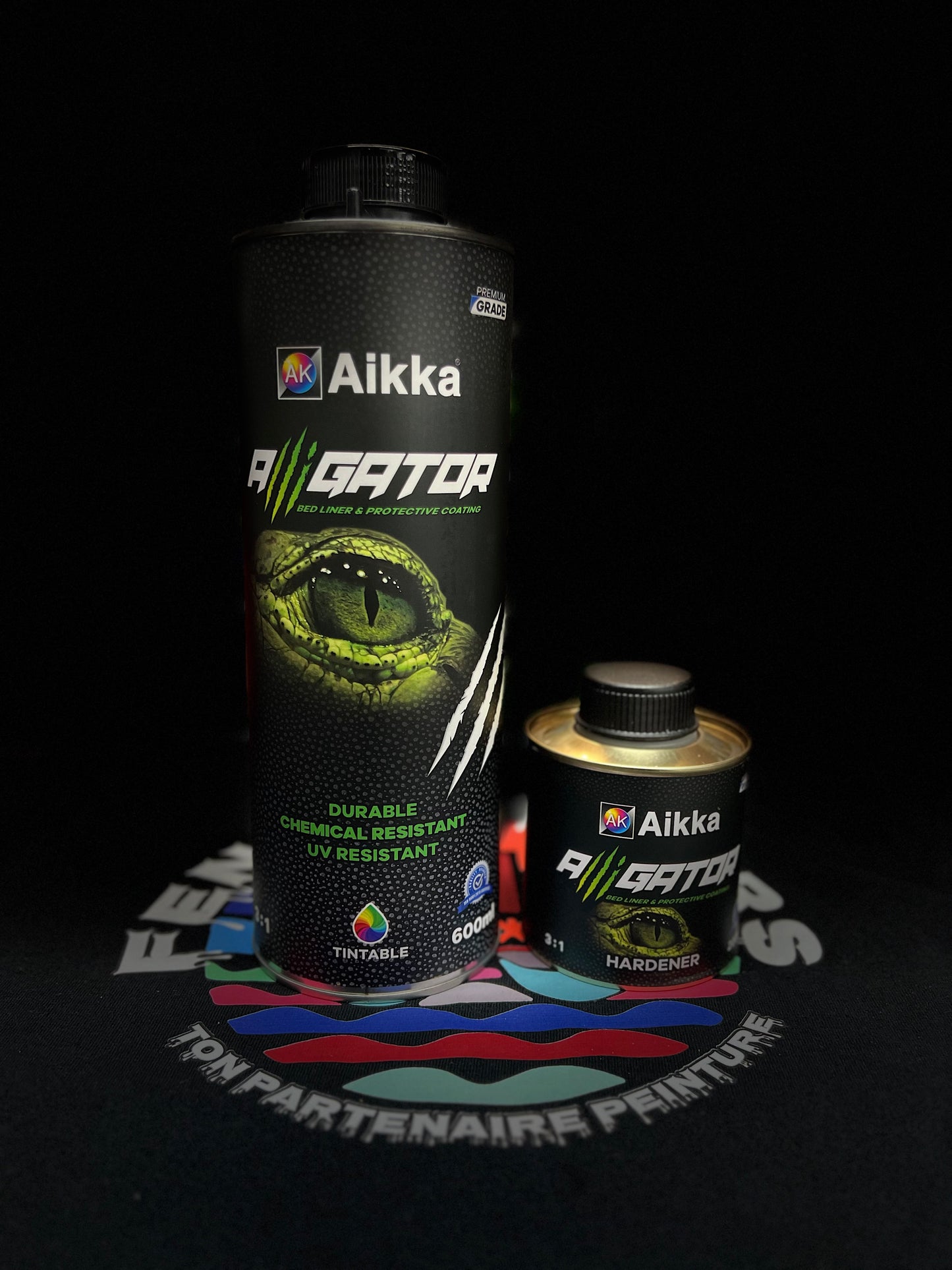 PROMO - 3 PACKS REVETEMENTS TEXTURE RESISTANT ALLIGATOR 2.1L + 0.6L DURCISSEUR