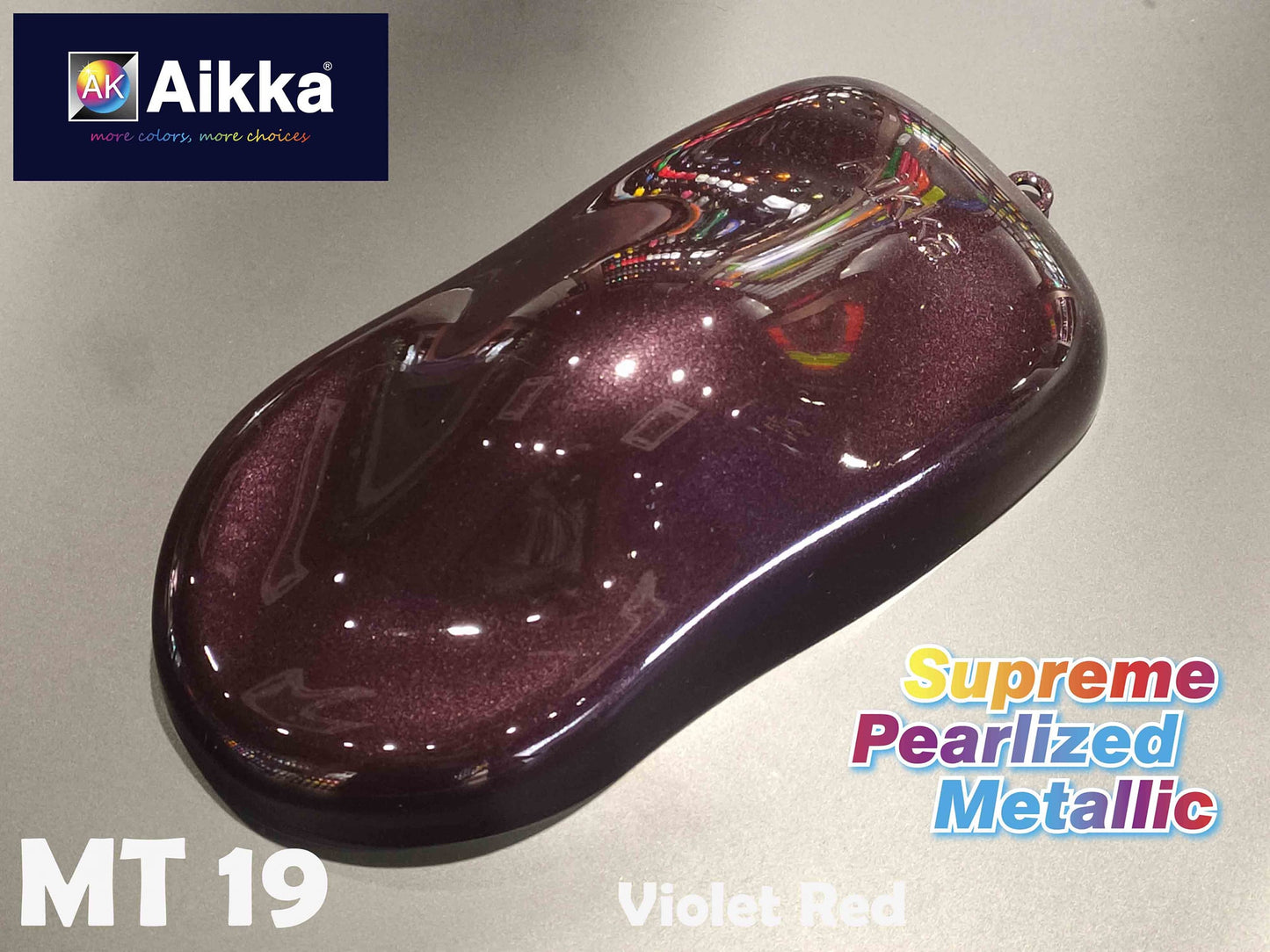 MT- PEINTURE SUPREME METALLIC COLOUR SERIES AIKKA - 190 couleurs