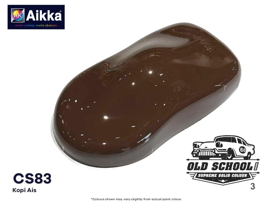 CS - SUPREME SOLID COLOUR AIKKA (auto base ou auto kril) - 250 couleurs
