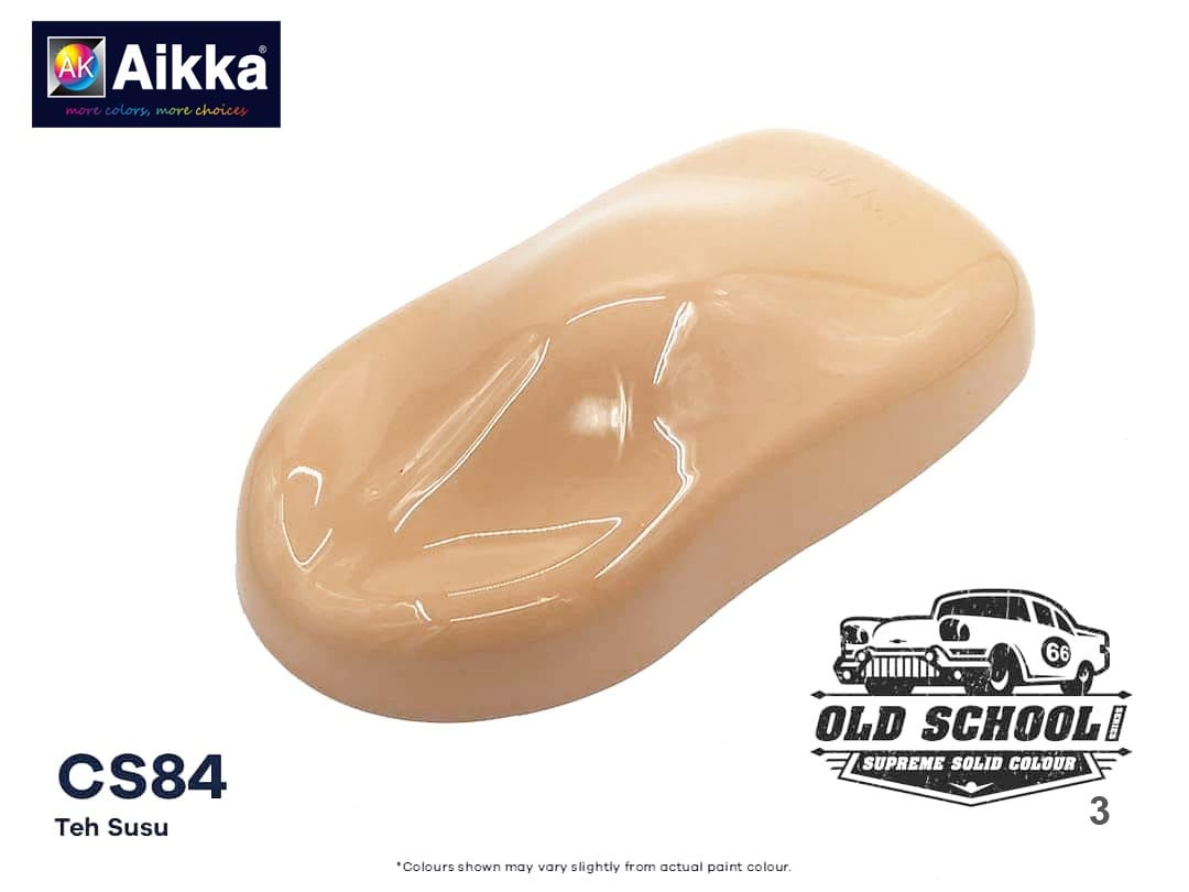 CS - SUPREME SOLID COLOUR AIKKA (auto base ou auto kril) - 250 couleurs