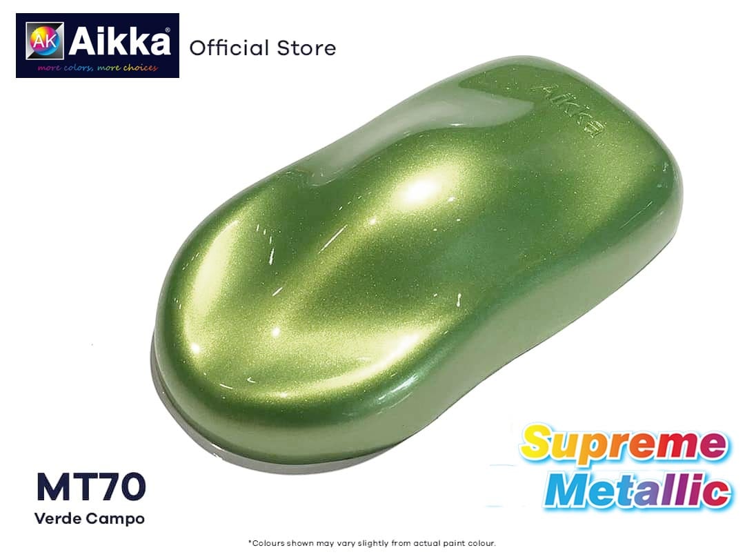 MT- PEINTURE SUPREME METALLIC COLOUR SERIES AIKKA - 190 couleurs