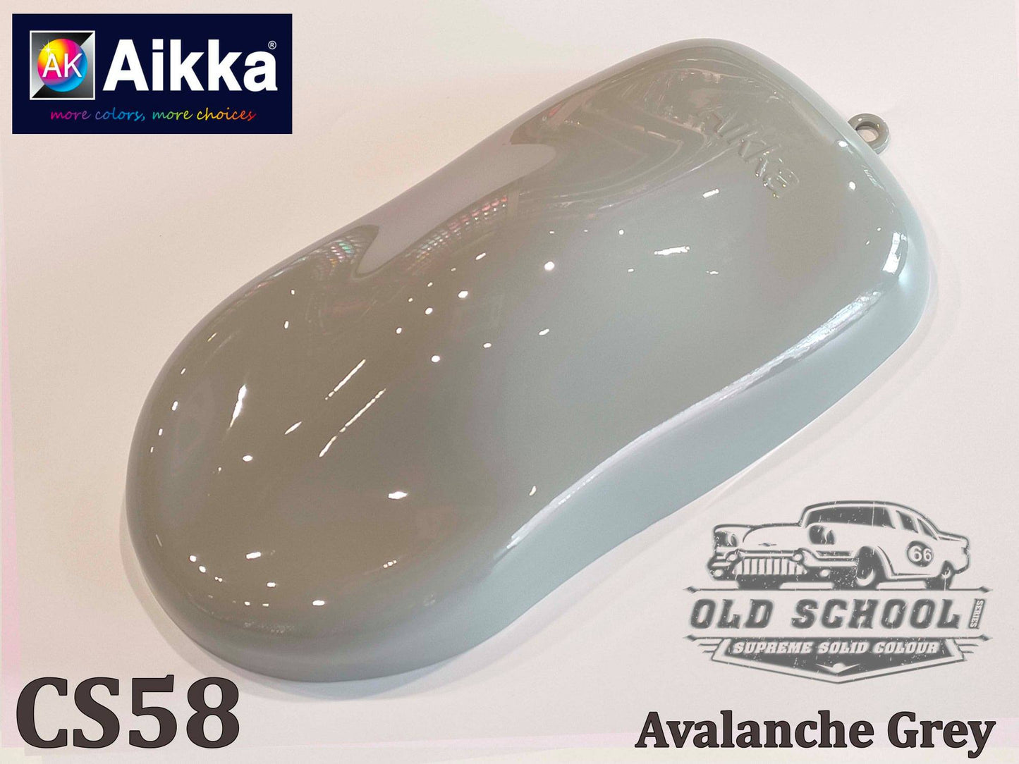 CS - SUPREME SOLID COLOUR AIKKA (auto base ou auto kril) - 250 couleurs