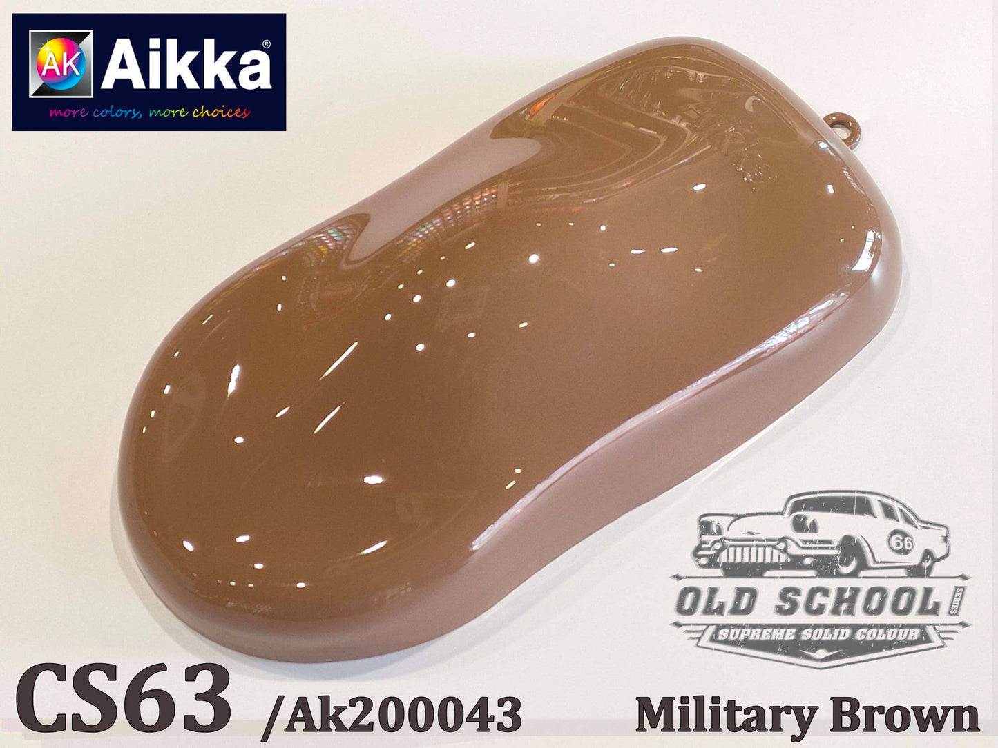 CS - SUPREME SOLID COLOUR AIKKA (auto base ou auto kril) - 250 couleurs