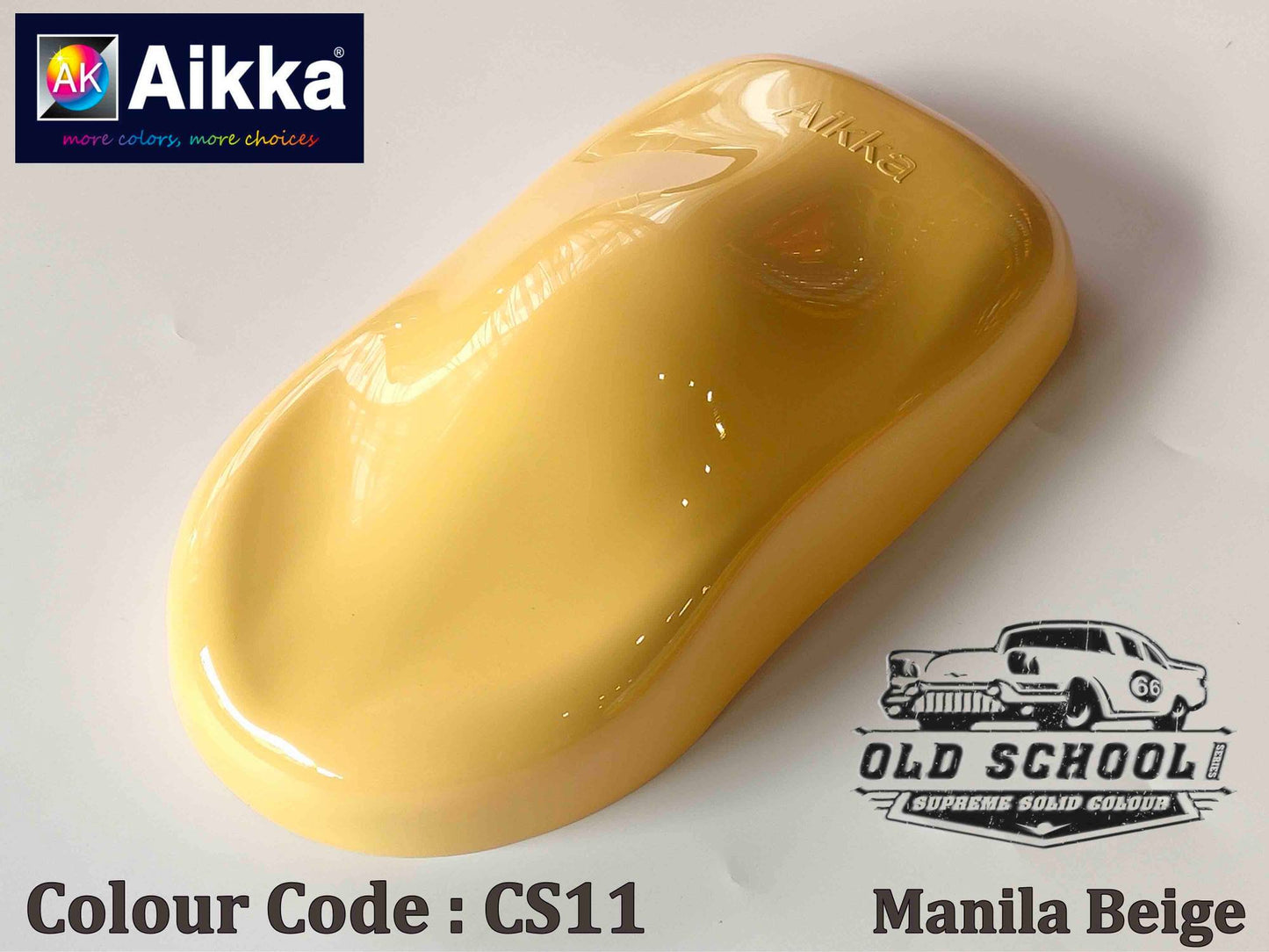 CS - SUPREME SOLID COLOUR AIKKA (auto base ou auto kril) - 250 couleurs