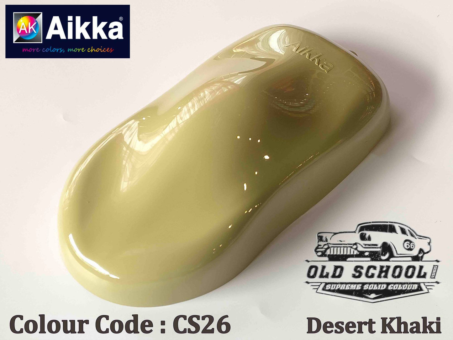 CS - SUPREME SOLID COLOUR AIKKA (auto base ou auto kril) - 250 couleurs