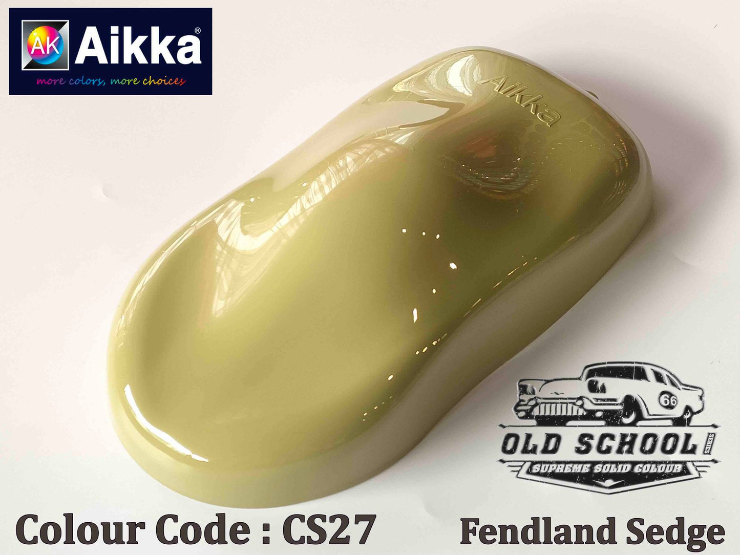 CS - SUPREME SOLID COLOUR AIKKA (auto base ou auto kril) - 250 couleurs