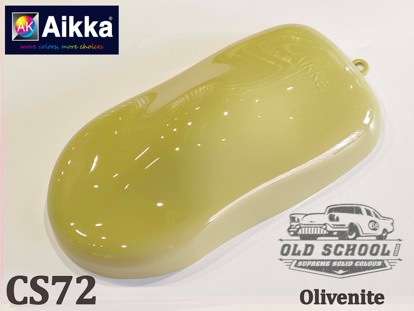CS - SUPREME SOLID COLOUR AIKKA (auto base ou auto kril) - 250 couleurs