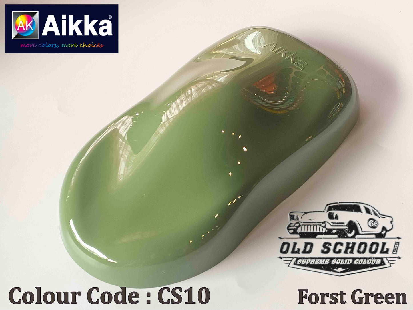 CS - SUPREME SOLID COLOUR AIKKA (auto base ou auto kril) - 250 couleurs