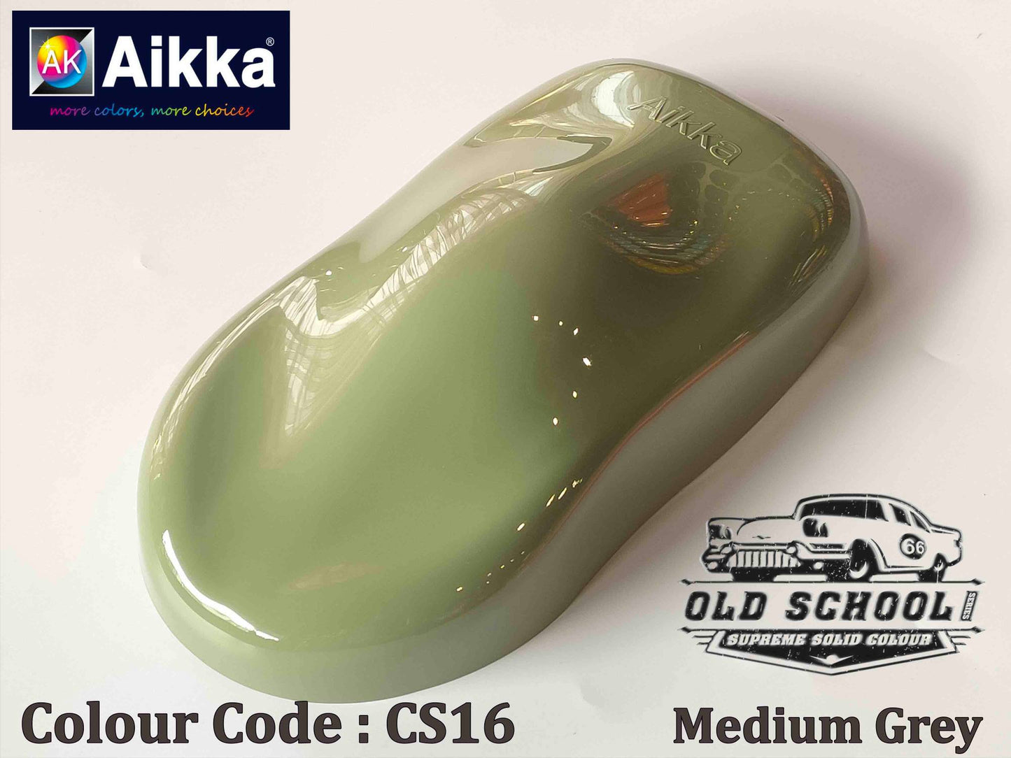 CS - SUPREME SOLID COLOUR AIKKA (auto base ou auto kril) - 250 couleurs