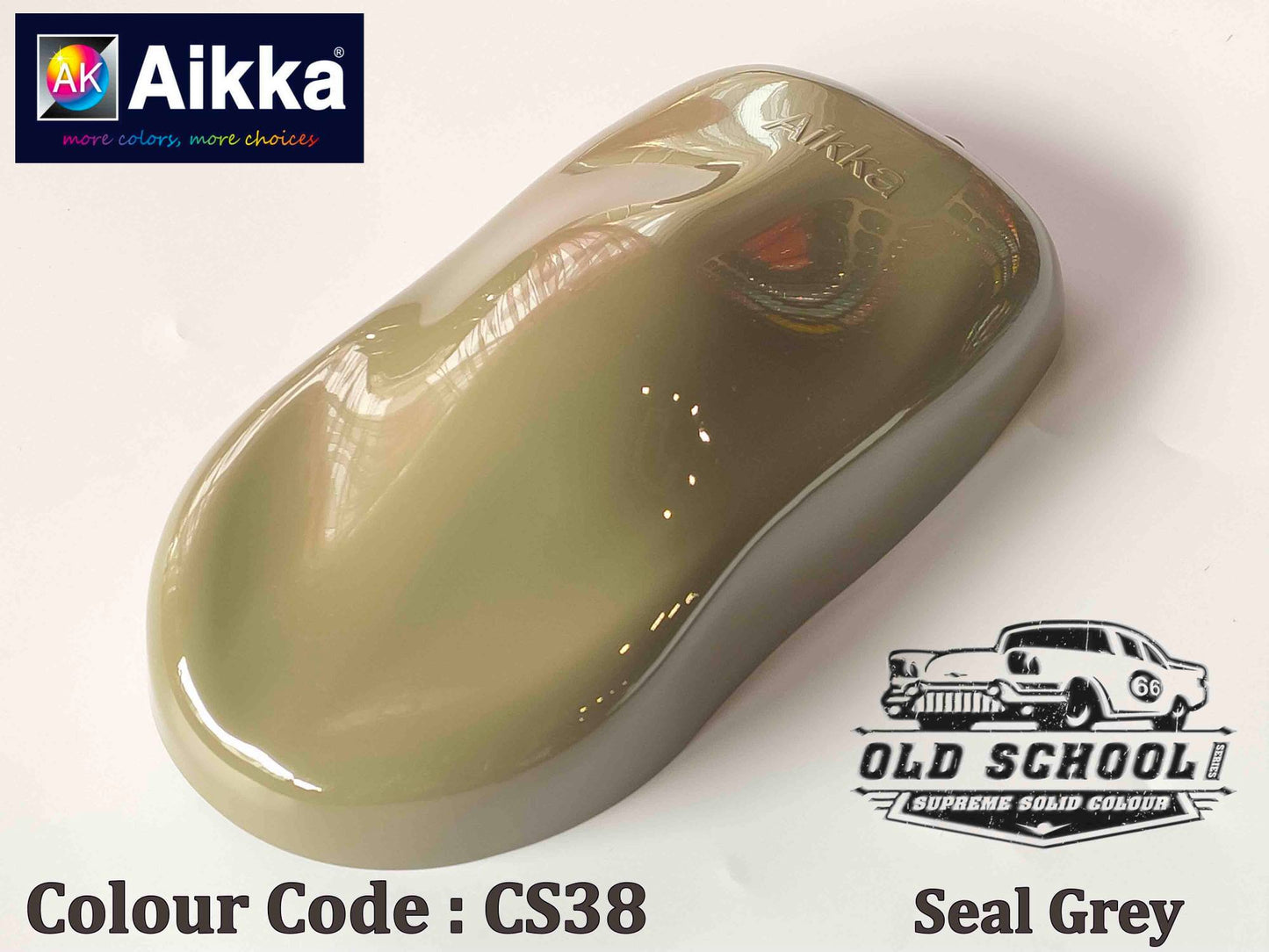 CS - SUPREME SOLID COLOUR AIKKA (auto base ou auto kril) - 250 couleurs