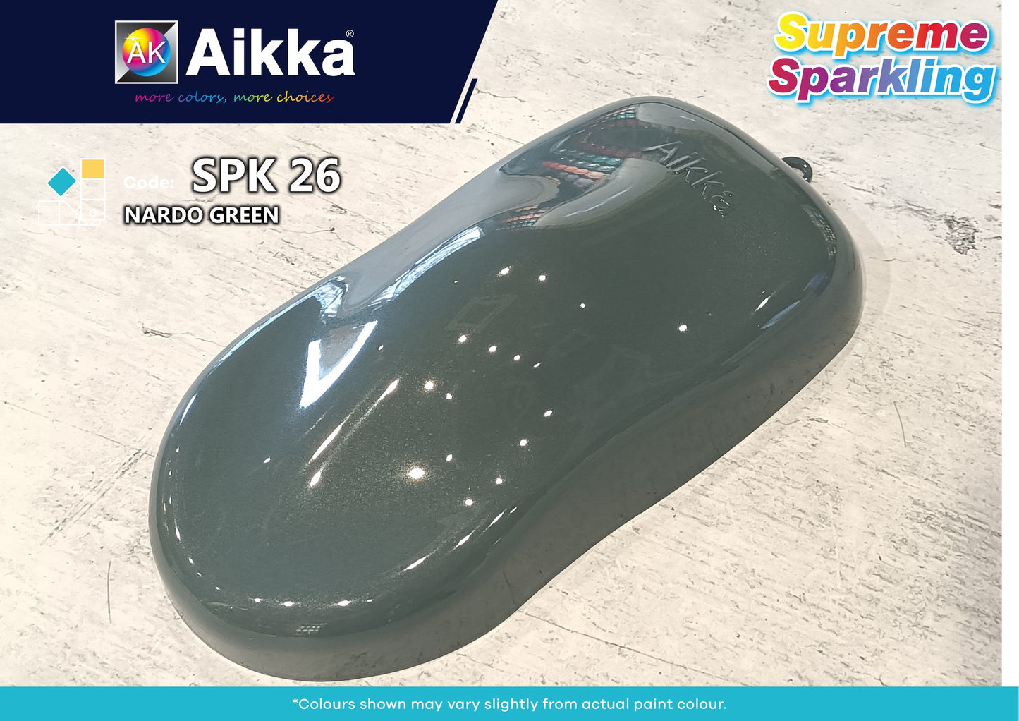 SPK- PEINTURE SUPREME SPARKING EFFECT AIKKA - 40 couleurs