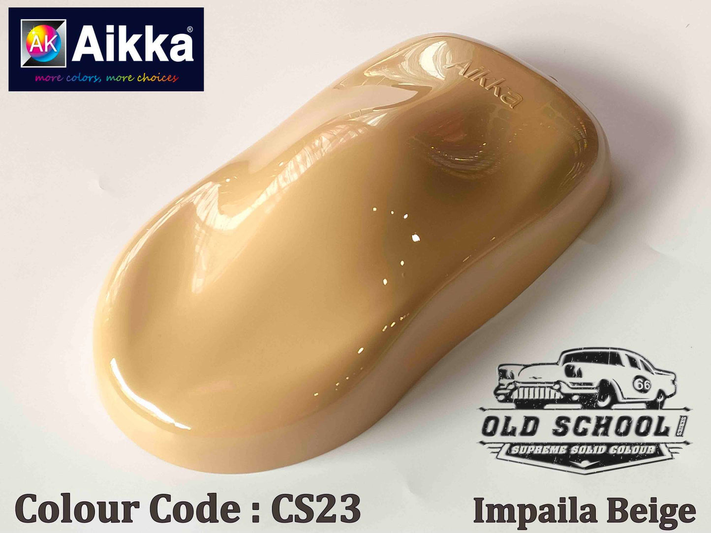 CS - SUPREME SOLID COLOUR AIKKA (auto base ou auto kril) - 250 couleurs
