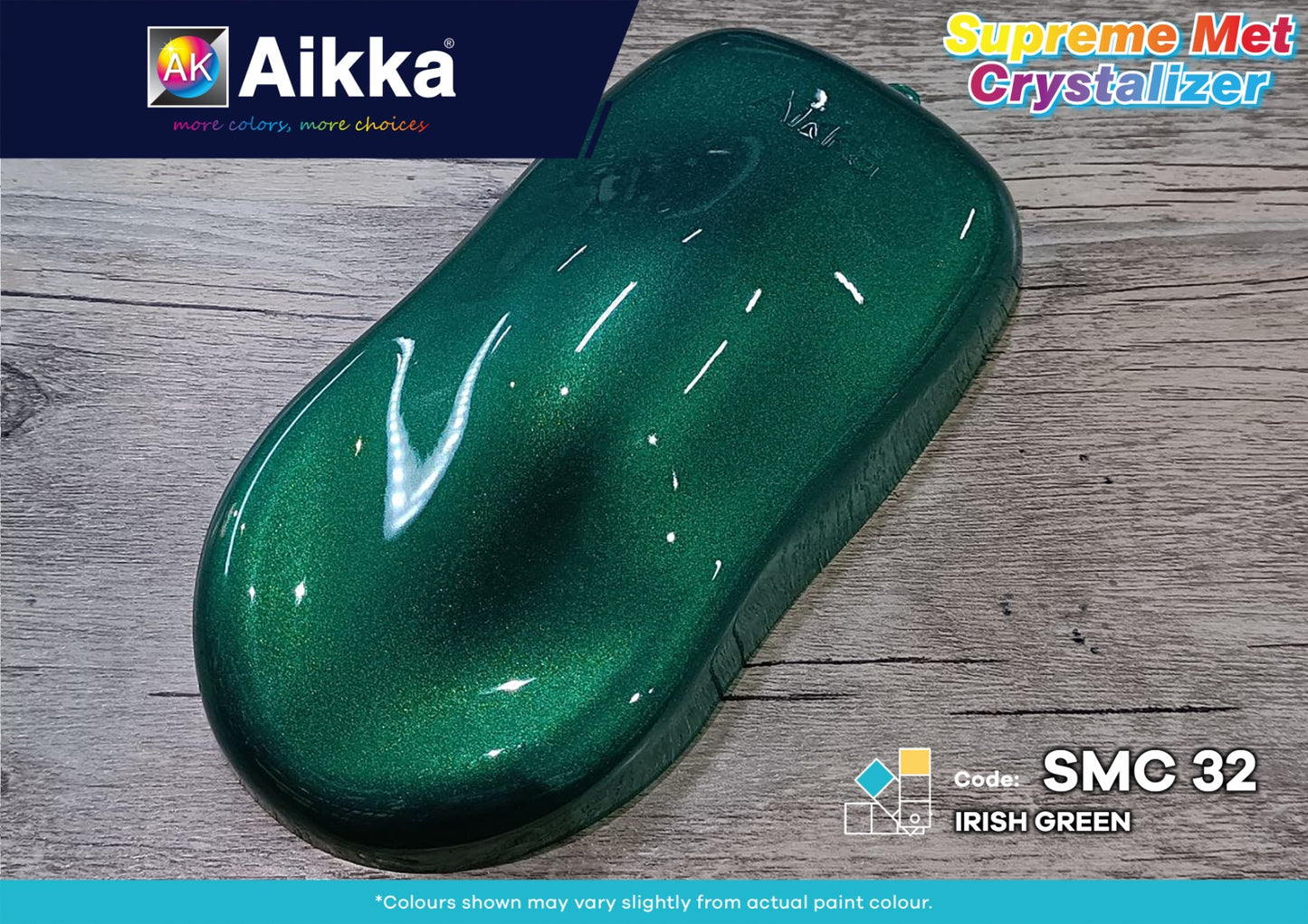 SMC- PEINTURE SUPREME MET CRYSTALIZER AIKKA - 45 couleurs