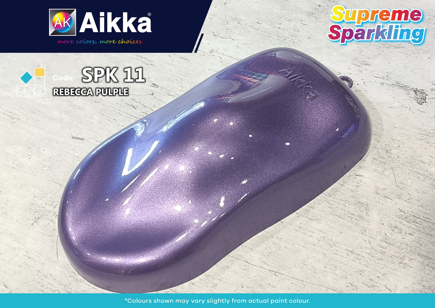 SPK- PEINTURE SUPREME SPARKING EFFECT AIKKA - 40 couleurs