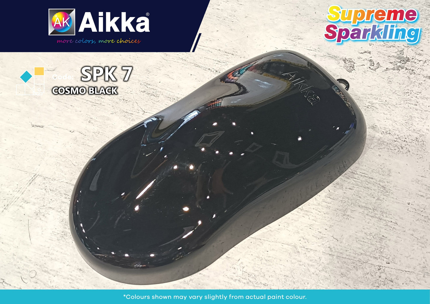 SPK- PEINTURE SUPREME SPARKING EFFECT AIKKA - 40 couleurs