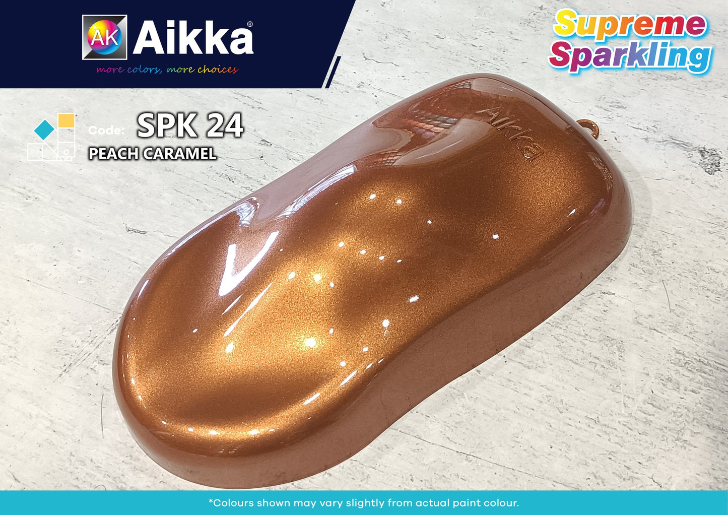 SPK- PEINTURE SUPREME SPARKING EFFECT AIKKA - 40 couleurs