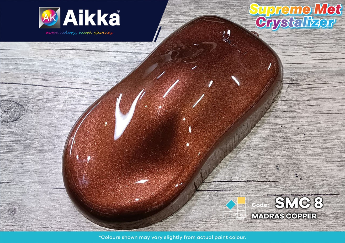 SMC- PEINTURE SUPREME MET CRYSTALIZER AIKKA - 45 couleurs