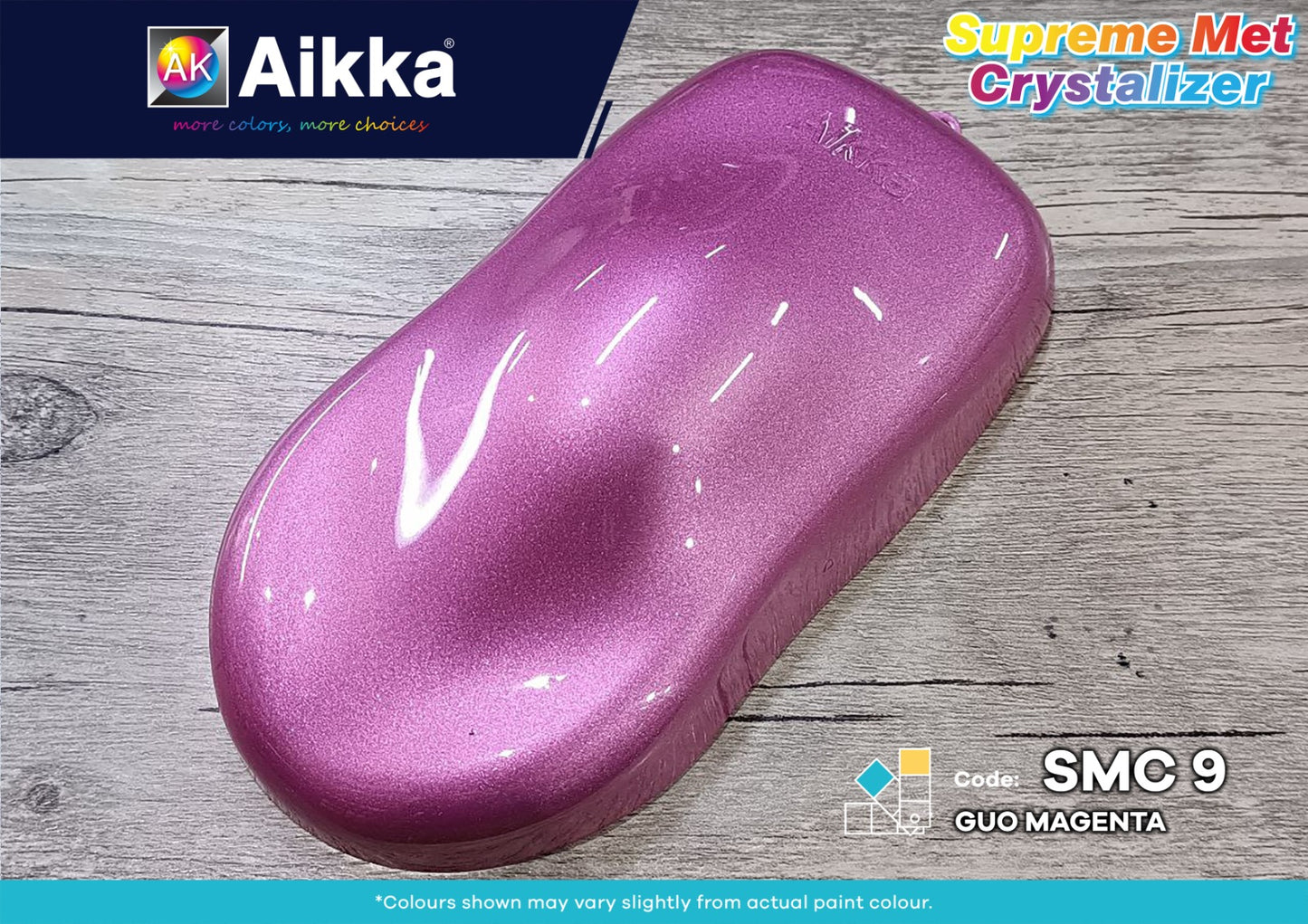 SMC- PEINTURE SUPREME MET CRYSTALIZER AIKKA - 45 couleurs