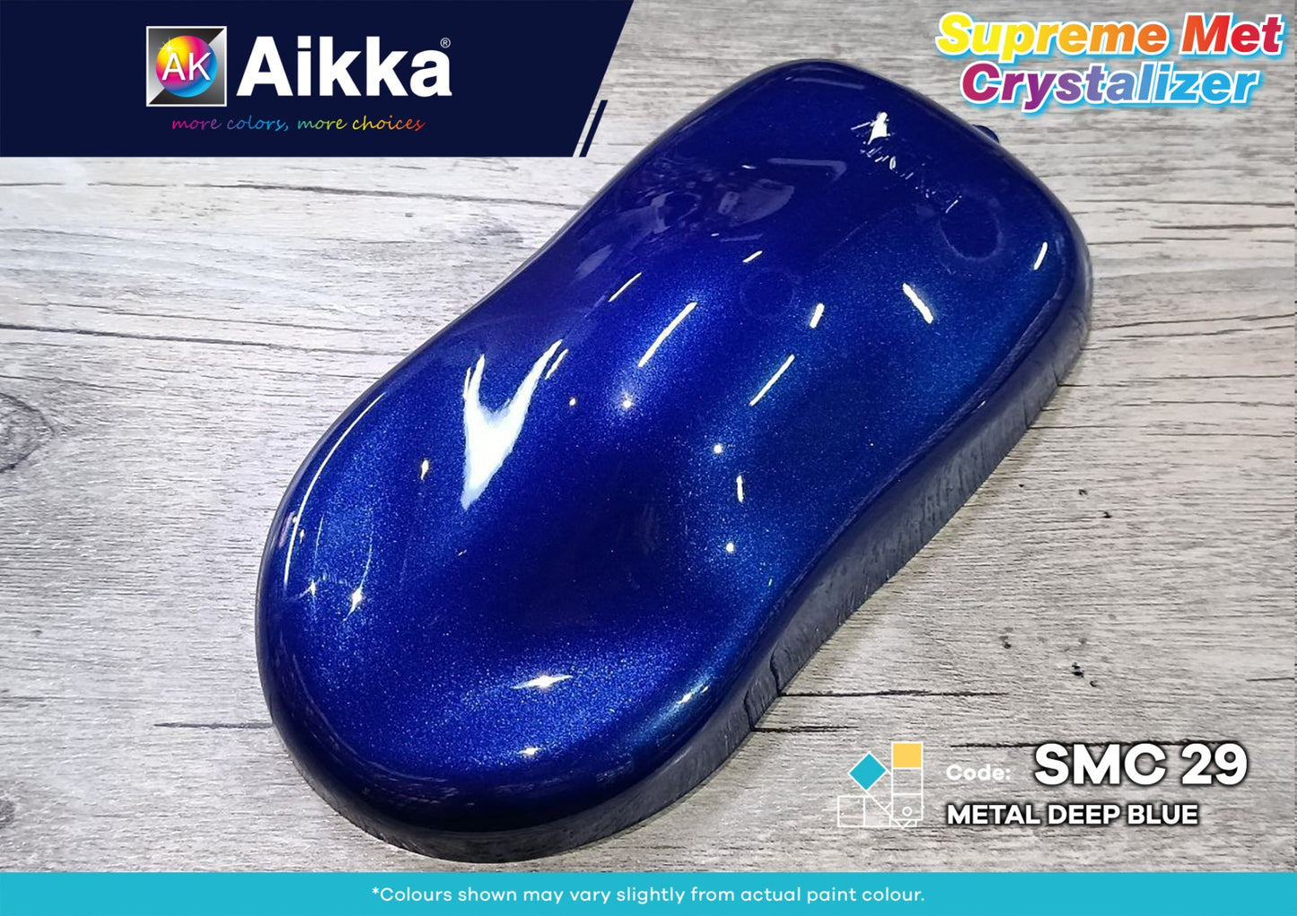 SMC- PEINTURE SUPREME MET CRYSTALIZER AIKKA - 45 couleurs
