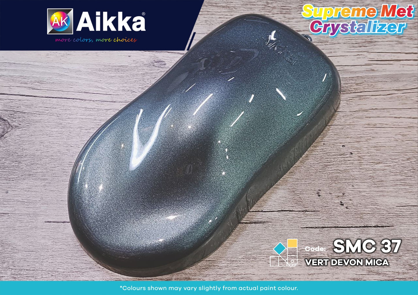 SMC- PEINTURE SUPREME MET CRYSTALIZER AIKKA - 45 couleurs