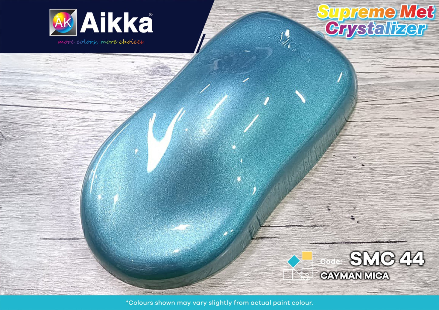 SMC- PEINTURE SUPREME MET CRYSTALIZER AIKKA - 45 couleurs