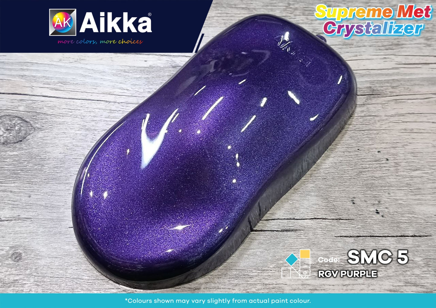 SMC- PEINTURE SUPREME MET CRYSTALIZER AIKKA - 45 couleurs