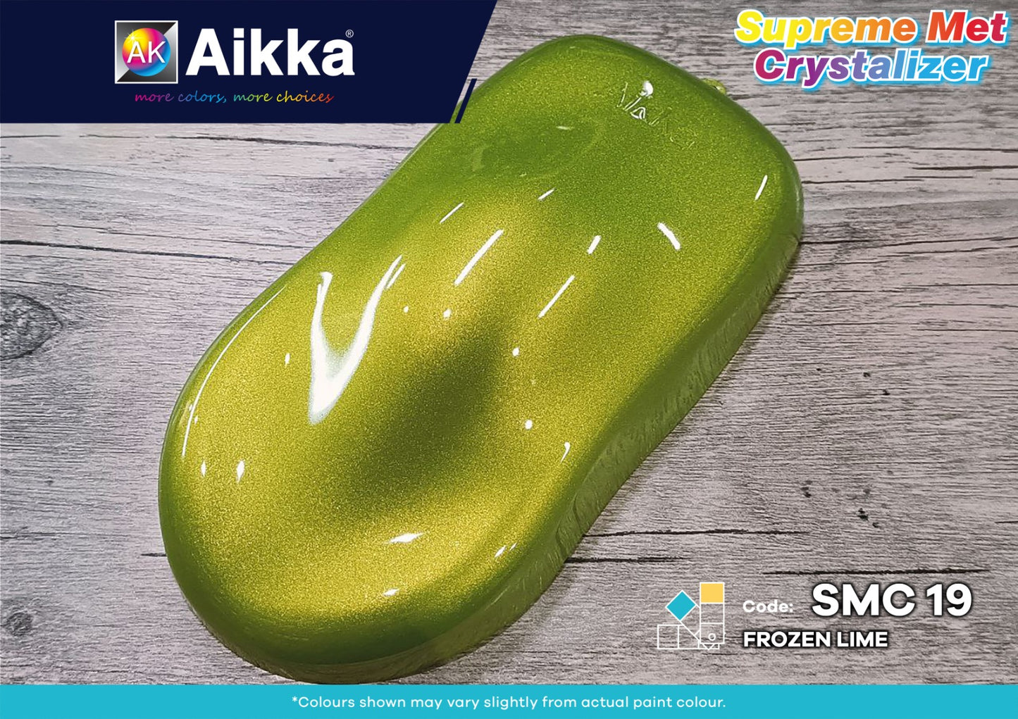 SMC- PEINTURE SUPREME MET CRYSTALIZER AIKKA - 45 couleurs