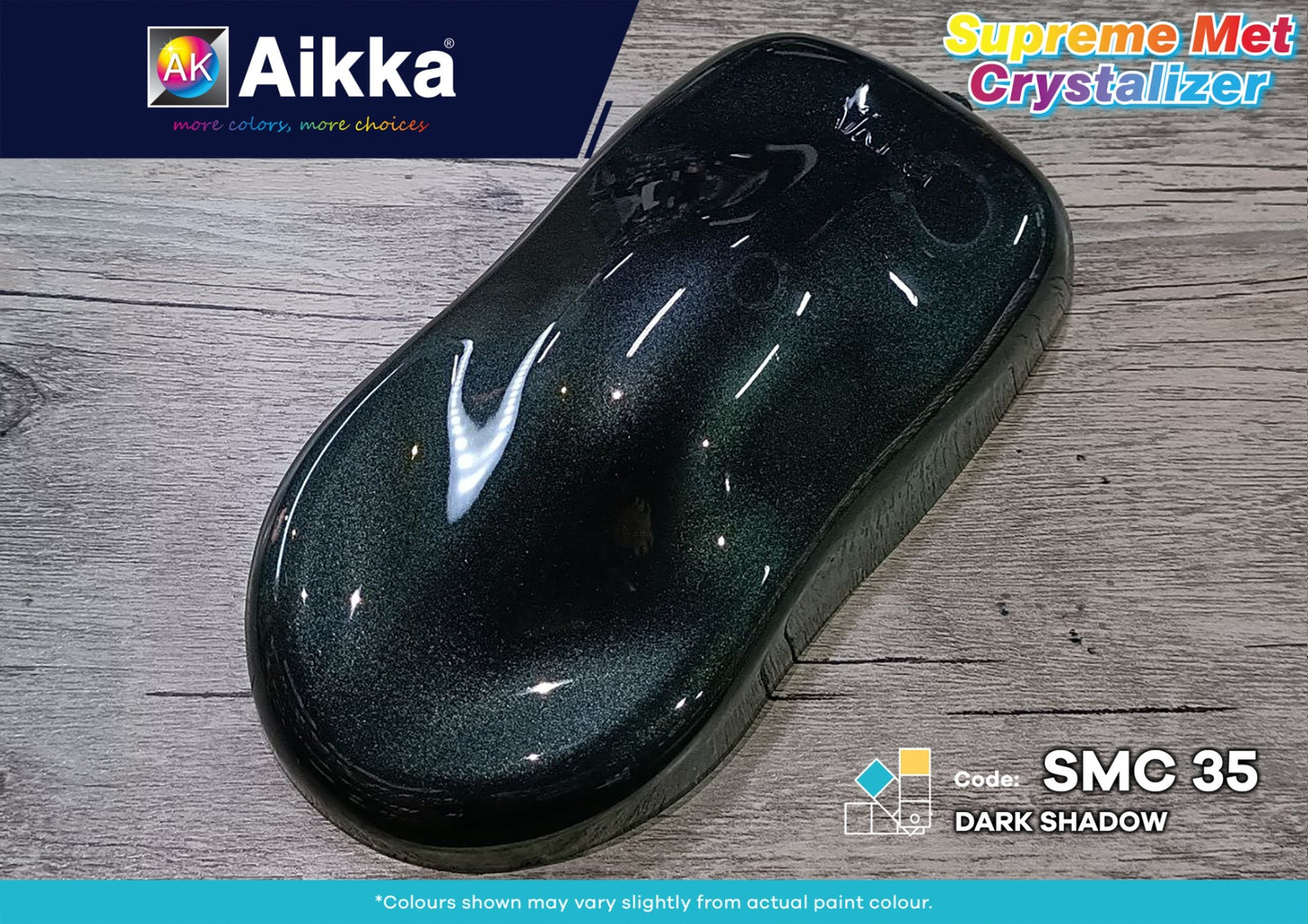SMC- PEINTURE SUPREME MET CRYSTALIZER AIKKA - 45 couleurs