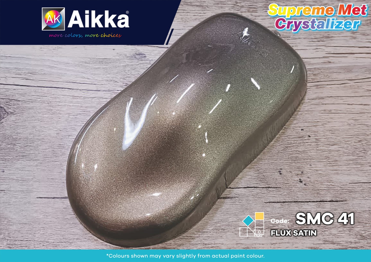 SMC- PEINTURE SUPREME MET CRYSTALIZER AIKKA - 45 couleurs