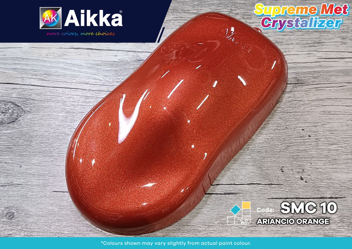 SMC- PEINTURE SUPREME MET CRYSTALIZER AIKKA - 45 couleurs