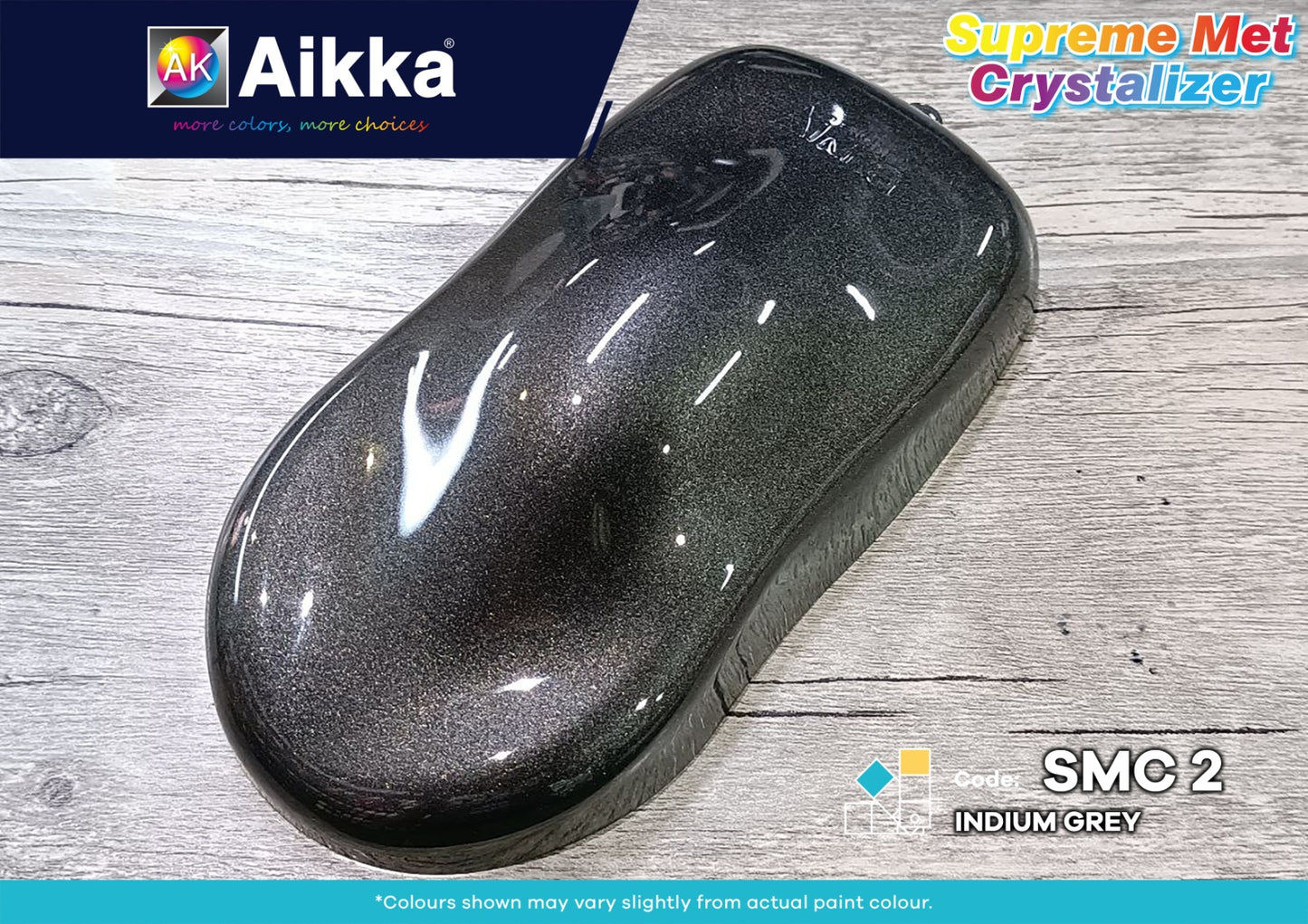 SMC- PEINTURE SUPREME MET CRYSTALIZER AIKKA - 45 couleurs