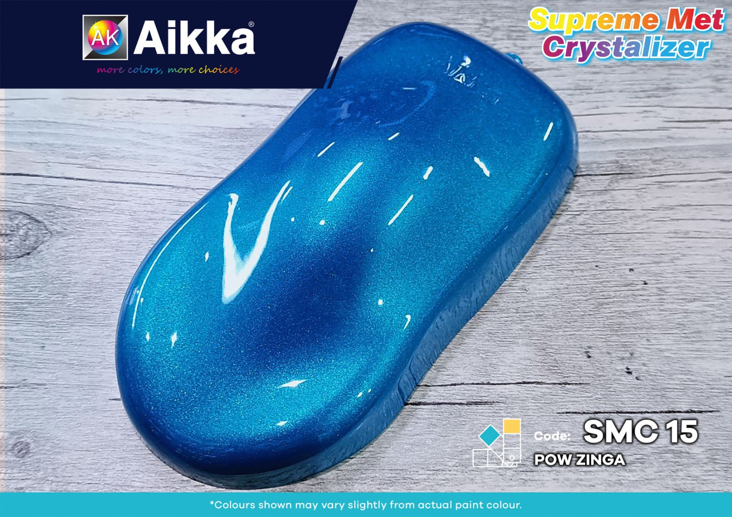 SMC- PEINTURE SUPREME MET CRYSTALIZER AIKKA - 45 couleurs