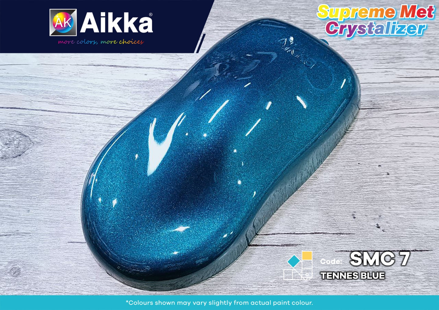 SMC- PEINTURE SUPREME MET CRYSTALIZER AIKKA - 45 couleurs