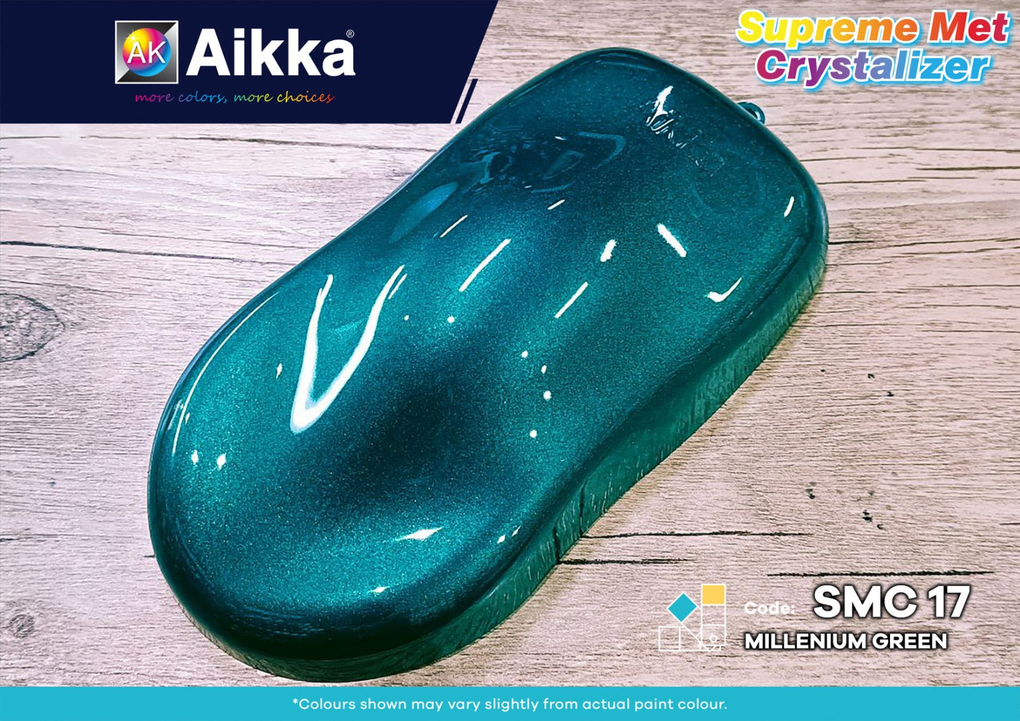 SMC- PEINTURE SUPREME MET CRYSTALIZER AIKKA - 45 couleurs