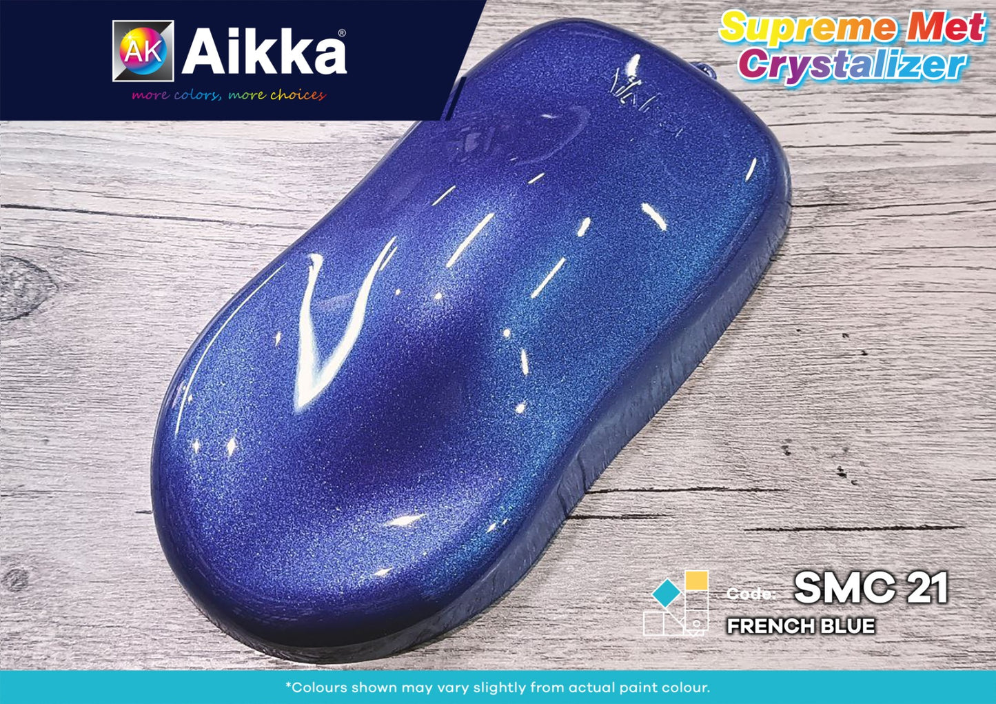 SMC- PEINTURE SUPREME MET CRYSTALIZER AIKKA - 45 couleurs