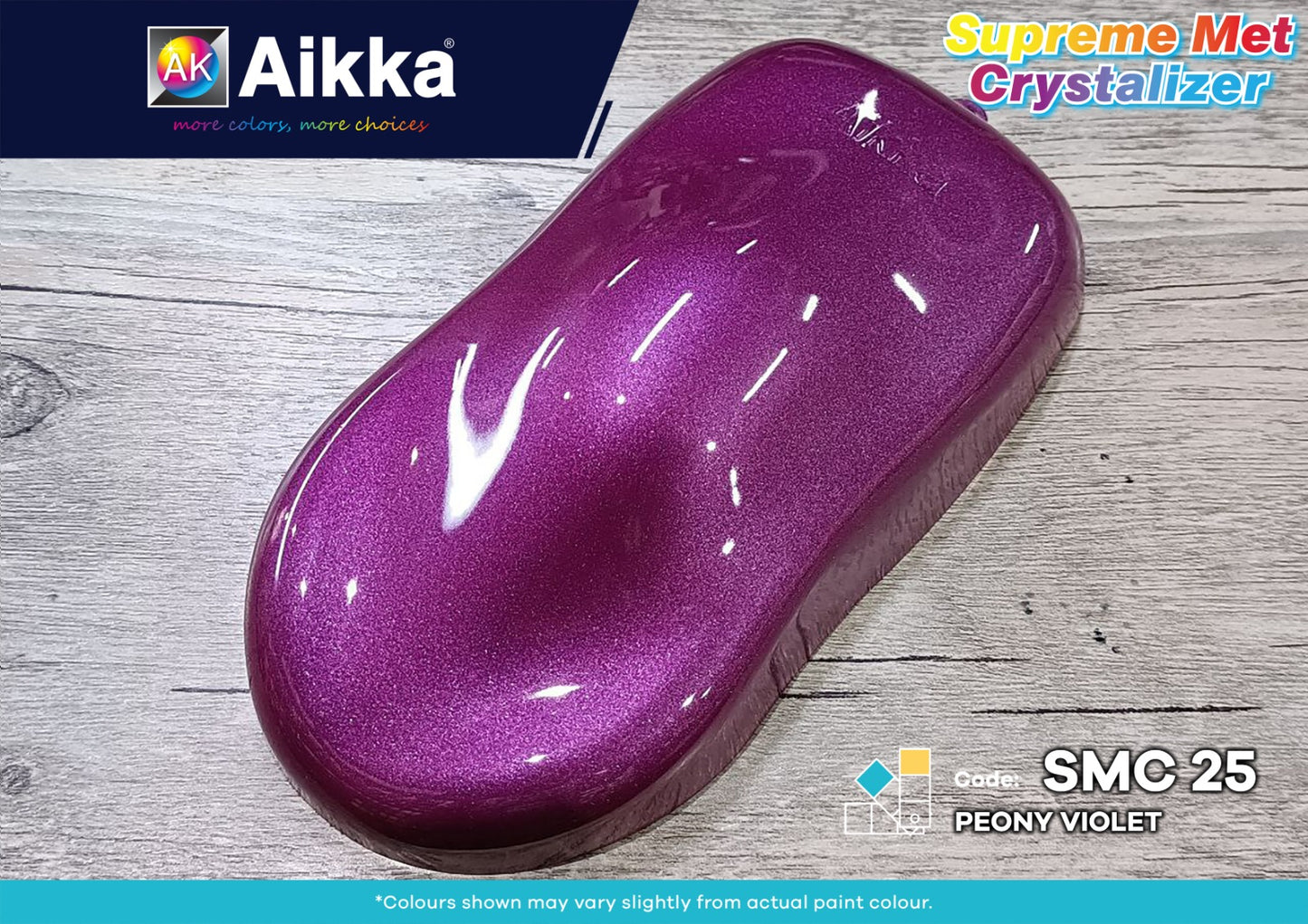 SMC- PEINTURE SUPREME MET CRYSTALIZER AIKKA - 45 couleurs