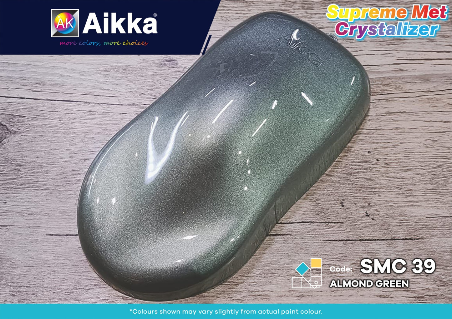 SMC- PEINTURE SUPREME MET CRYSTALIZER AIKKA - 45 couleurs