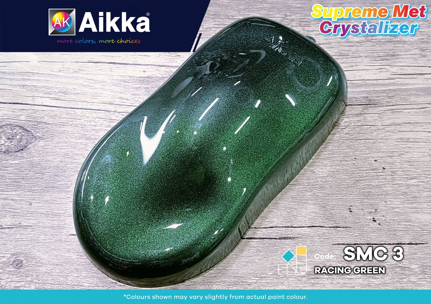 SMC- PEINTURE SUPREME MET CRYSTALIZER AIKKA - 45 couleurs