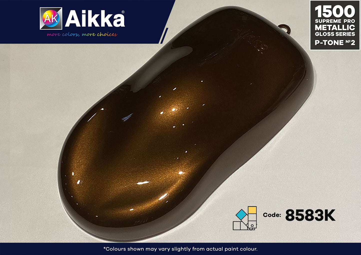 SPM PRO 2/3- PEINTURE SUPREME METALLIC PRO AIKKA - 250 couleurs