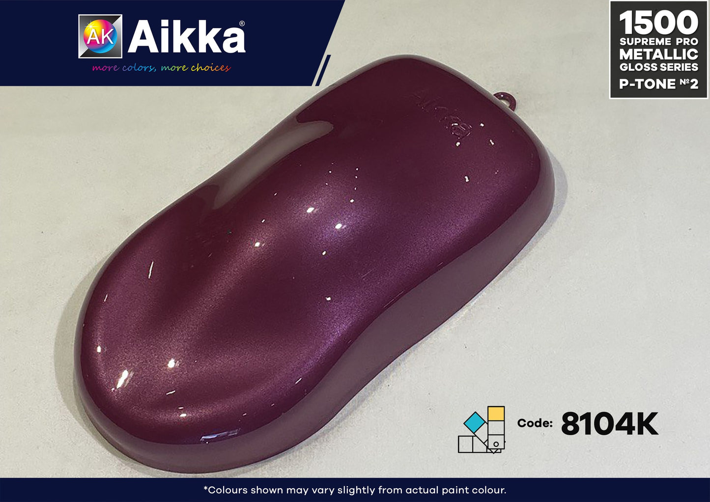 SPM PRO 3/3 - PEINTURE SUPREME METALLIC PRO AIKKA - XXX couleurs
