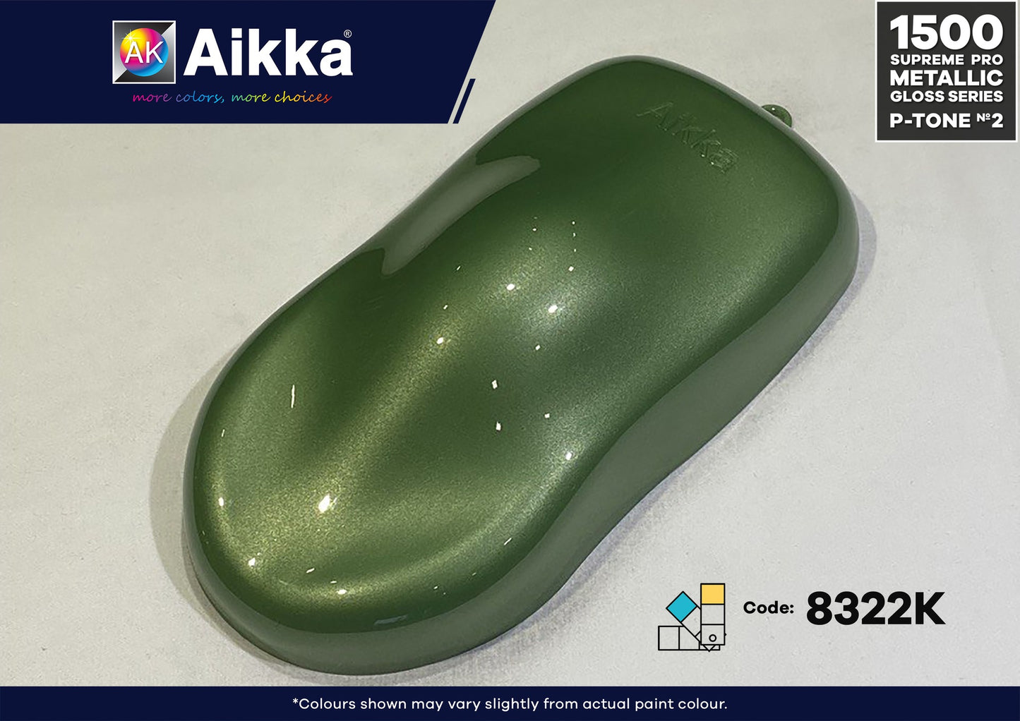 SPM PRO 3/3 - PEINTURE SUPREME METALLIC PRO AIKKA - XXX couleurs