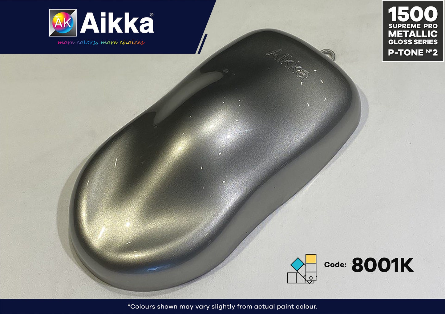 SPM PRO 3/3 - PEINTURE SUPREME METALLIC PRO AIKKA - XXX couleurs