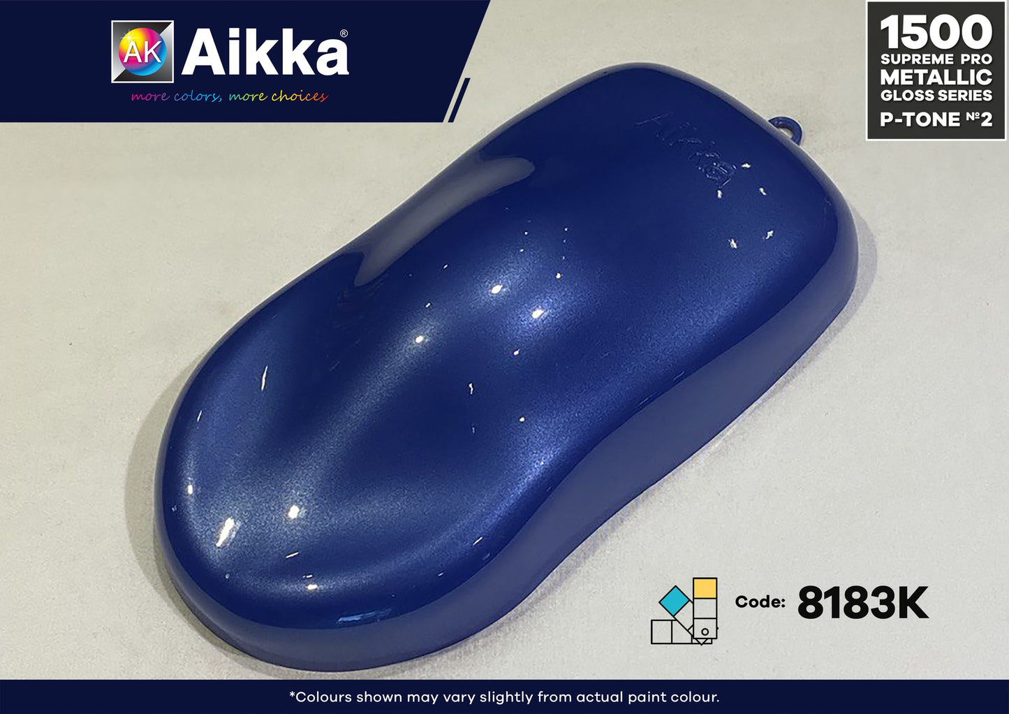 SPM PRO 3/3 - PEINTURE SUPREME METALLIC PRO AIKKA - XXX couleurs