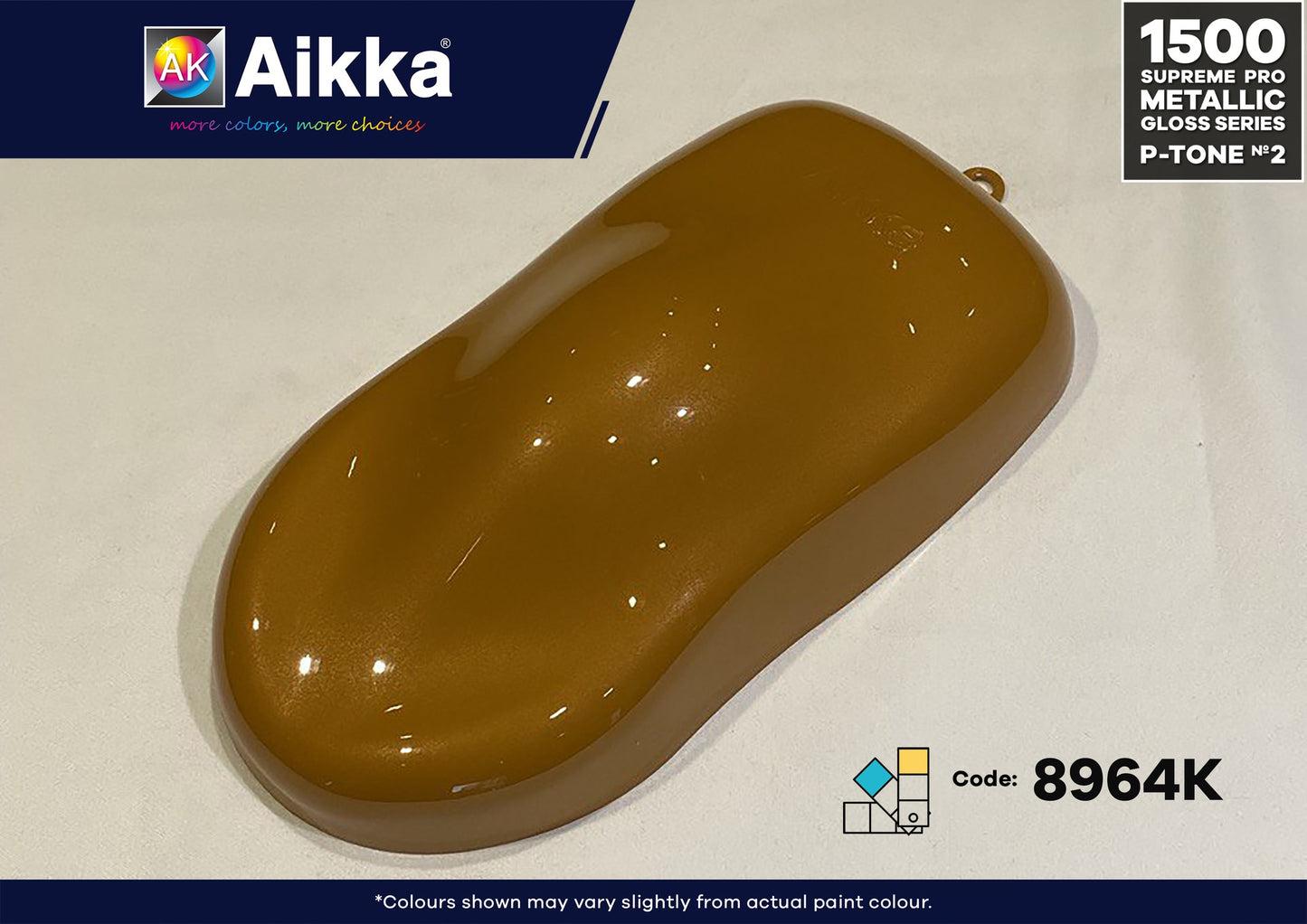 SPM PRO 2/3- PEINTURE SUPREME METALLIC PRO AIKKA - 250 couleurs