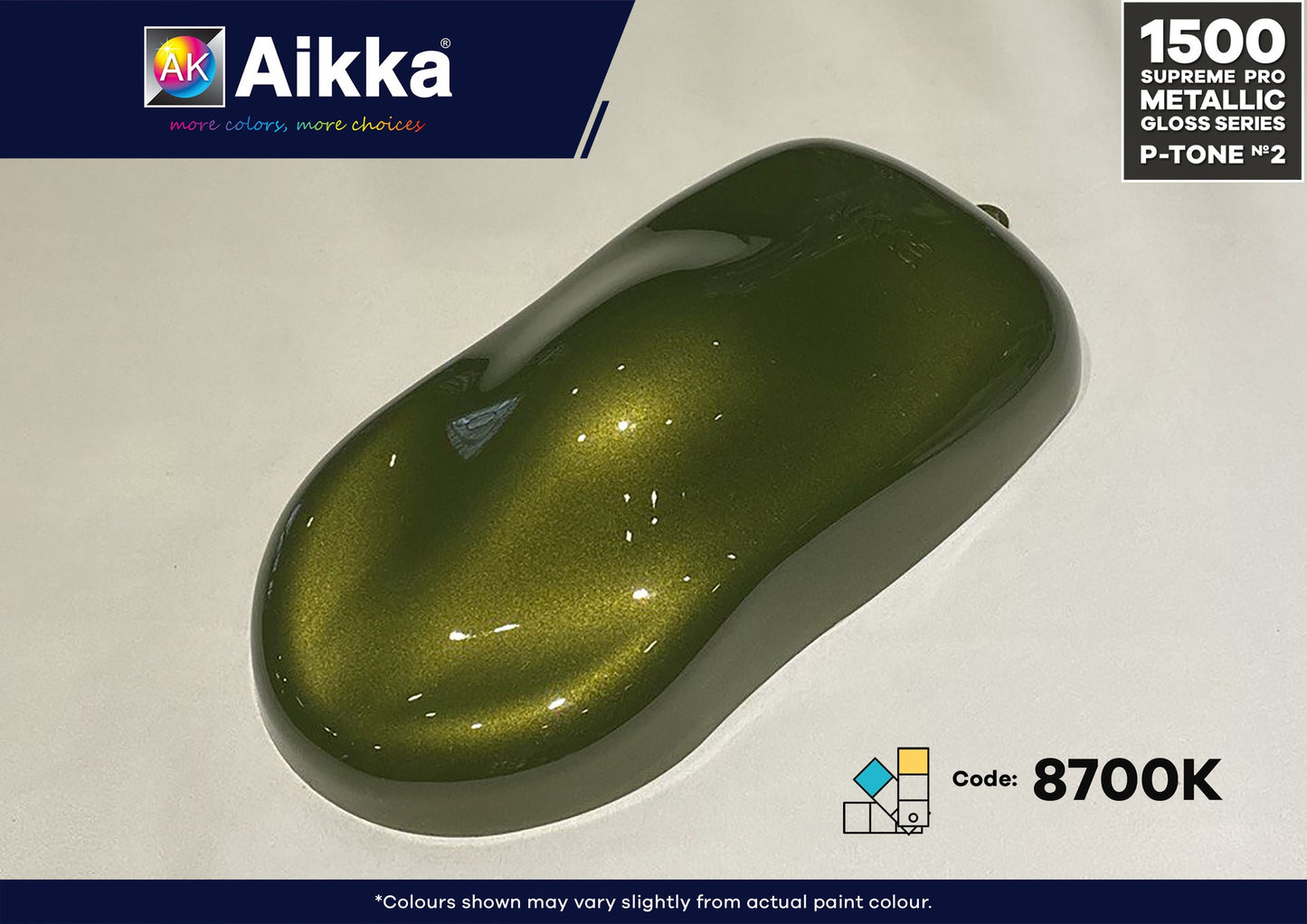 SPM PRO 2/3- PEINTURE SUPREME METALLIC PRO AIKKA - 250 couleurs