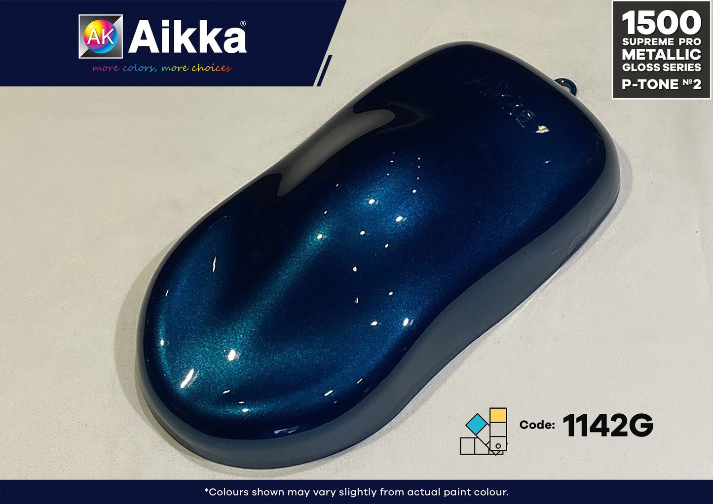 SPM PRO 2/3- PEINTURE SUPREME METALLIC PRO AIKKA - 250 couleurs