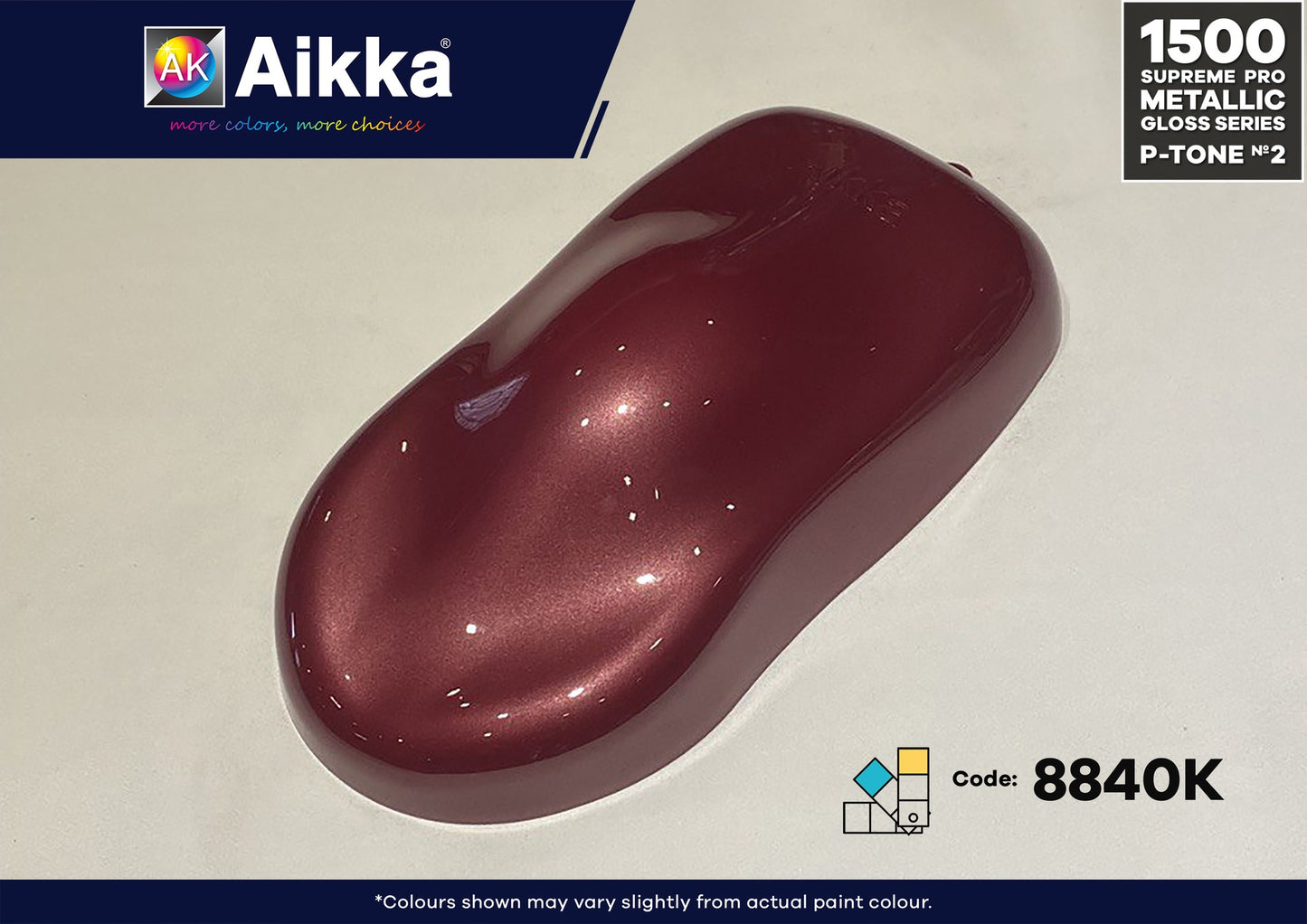 SPM PRO 2/3- PEINTURE SUPREME METALLIC PRO AIKKA - 250 couleurs